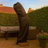 Maxxcovers Parasolhoes voor Zweerparasol 300x60 cm - Met Rits en Stok - Beschermhoes voor Parasol - Hoes van Waterdicht Polyester - Inclusief Opbergtas
