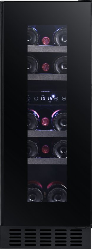 Temptech SOMX30DRB-24 Greeploze Wijnkoelkast 17 Flessen 2 - Temptech - €1.049,99