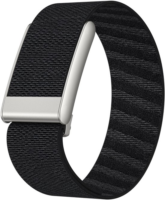 Sangle élastique en nylon Strap-it - adaptée au Whoop 5.0 (noir)