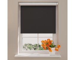 Rolgordijn Easy Verduisterend - Black - 230 x 190 cm