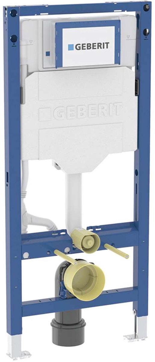 Geberit Duofix - Voorwandinstallatie voor hangend toilet, met Sigma 12 cm spoelreservoir, hoogte 1,12 m 111.598.00.6