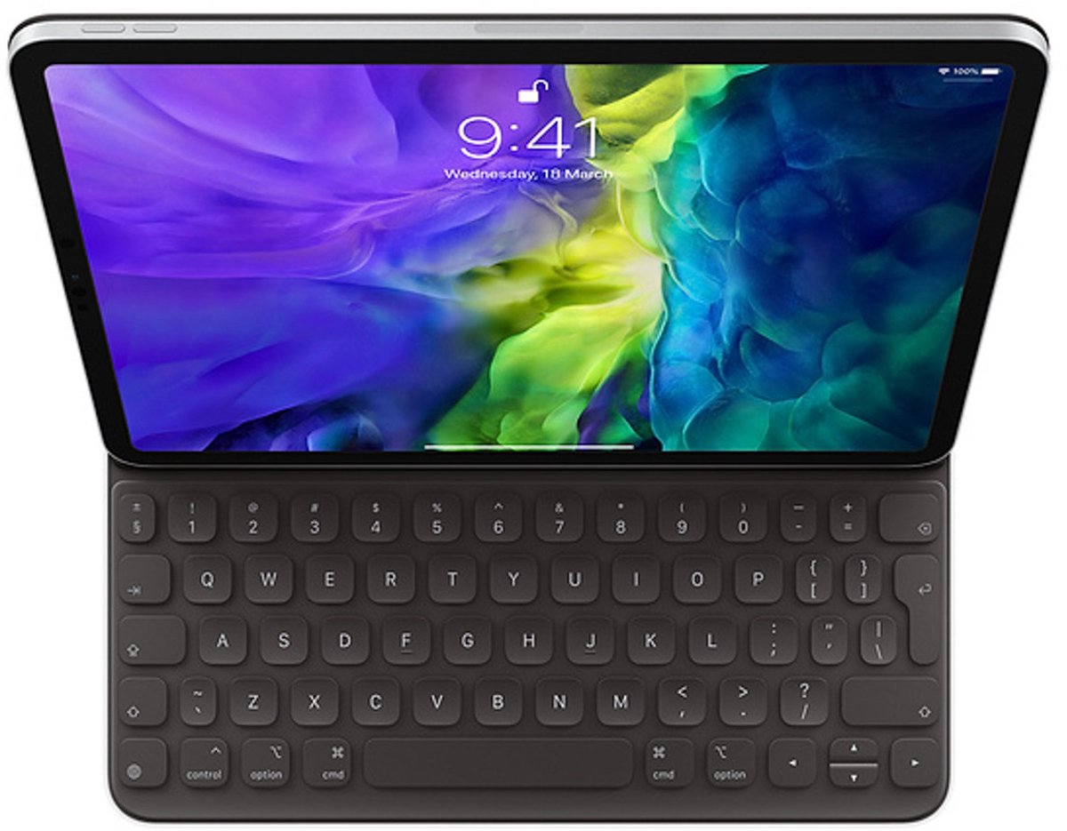 Apple Smart - Toetsenbord en foliobehuizing - Apple Smart connector - QWERTY - VS internationaal - voor 11-inch iPad Pro (1e generatie, 2e generatie)