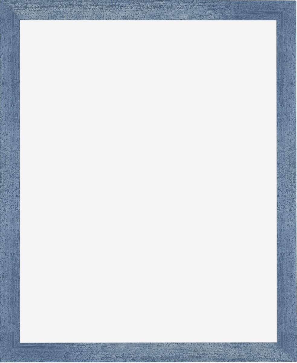 Dutch Frame Factory Fotolijst 25x30 cm - MDF - Helder Blauw Geveegd - Marseille