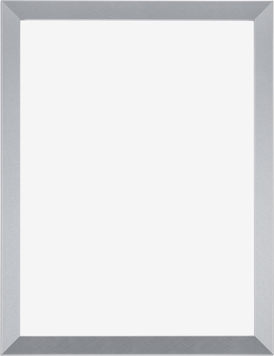 Dutch Frame Factory Fotolijst 30x40 cm - MDF - Zilver Glans - Cork