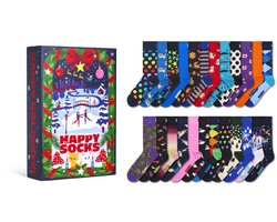 Happy Socks - Volwassen Uniseks Adventkalender Cadeauset / Maat 36-40 Image