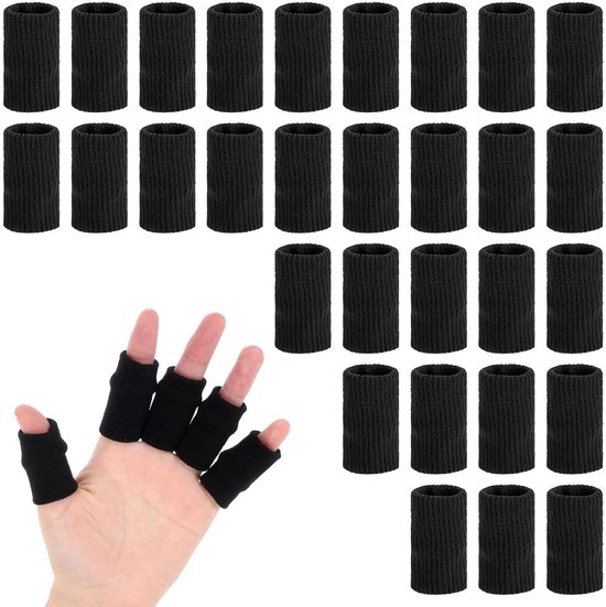Foto: 30 stuks vingerbescherming bij letsel voor vingergewrichten sportblessures