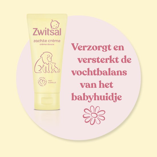 Zwitsal Zachte Crème - Baby - trekt snel in zodat je je baby meteen weer kunt knuffelen - 6 x 100 ml van Zwitsal — afbeelding 3
