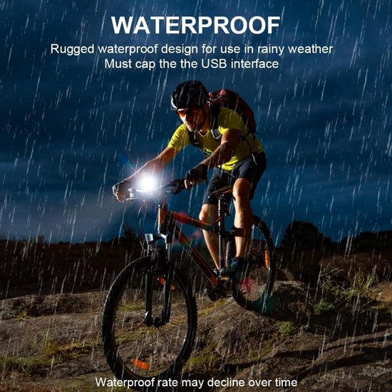 EBUYFIRE USB Oplaadbare Fietsverlichting Set, 3000 Lumen Fiets Koplamp 3 Led %e3%80%90upgrade Mount%e3%80%91 Super Heldere Koplamp Voorlichten En Achter Led Achter 3 Lichtmodus Past Op Alle Fietsen EBUYFIRE USB Oplaadbare Fietsverlichting Set, 3000 Lumen Fiets Koplamp 3 Led %e3%80%90upgrade Mount%e3%80%91 Super Heldere Koplamp Voorlichten En Achter Led Achter 3 Lichtmodus Past Op Alle Fietsen