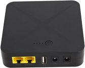Mini UPS with Multiple Output Options 8000mAh Battery Backup for Camera Router Modem USB Port Intelligent Protection UPS 5V 9V 12V 48V POE Port (EU Plug 220V
