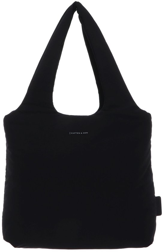 Kapten & Son Skara Cloud shopper 14 inch all black