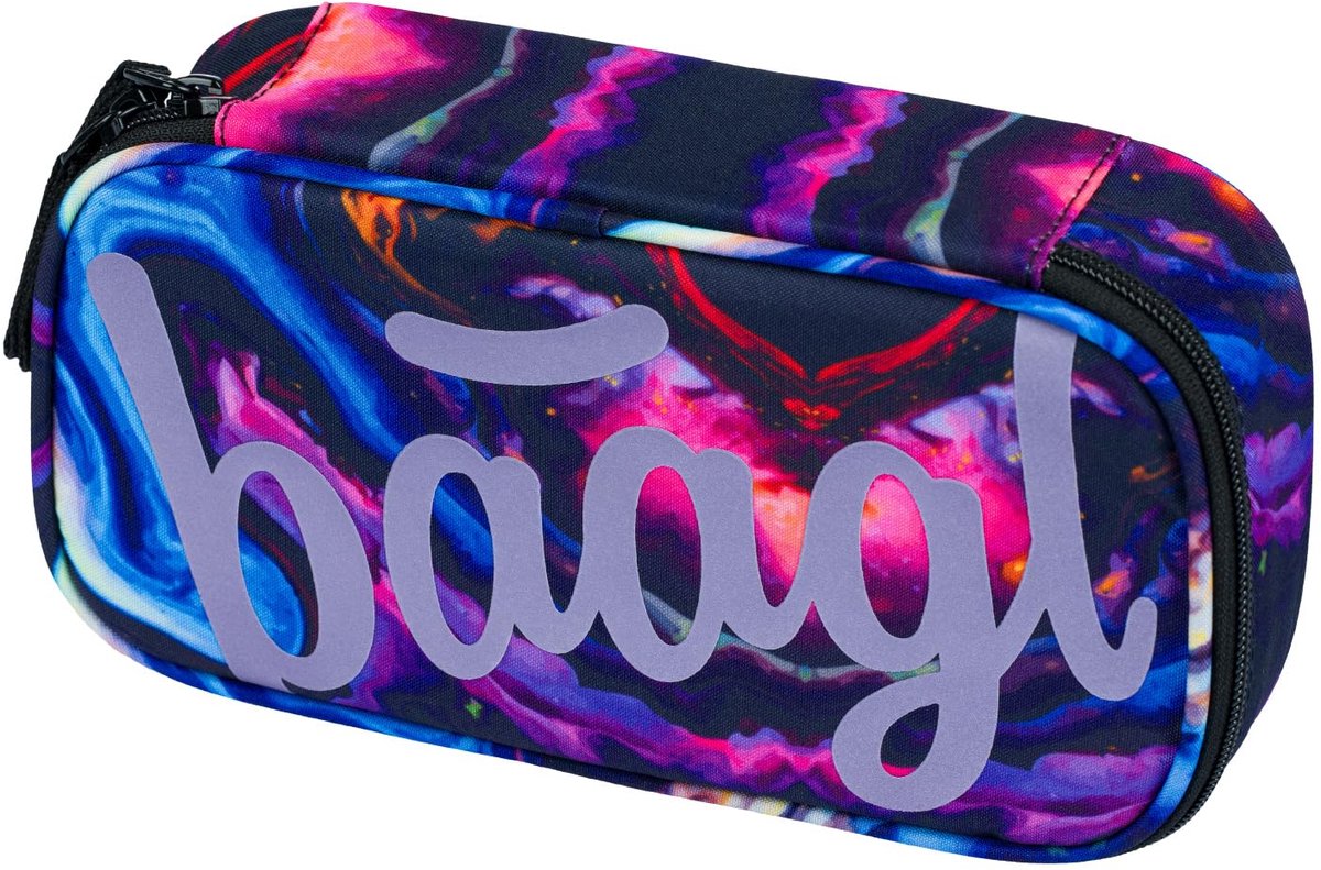 Baagl School Etui Marble