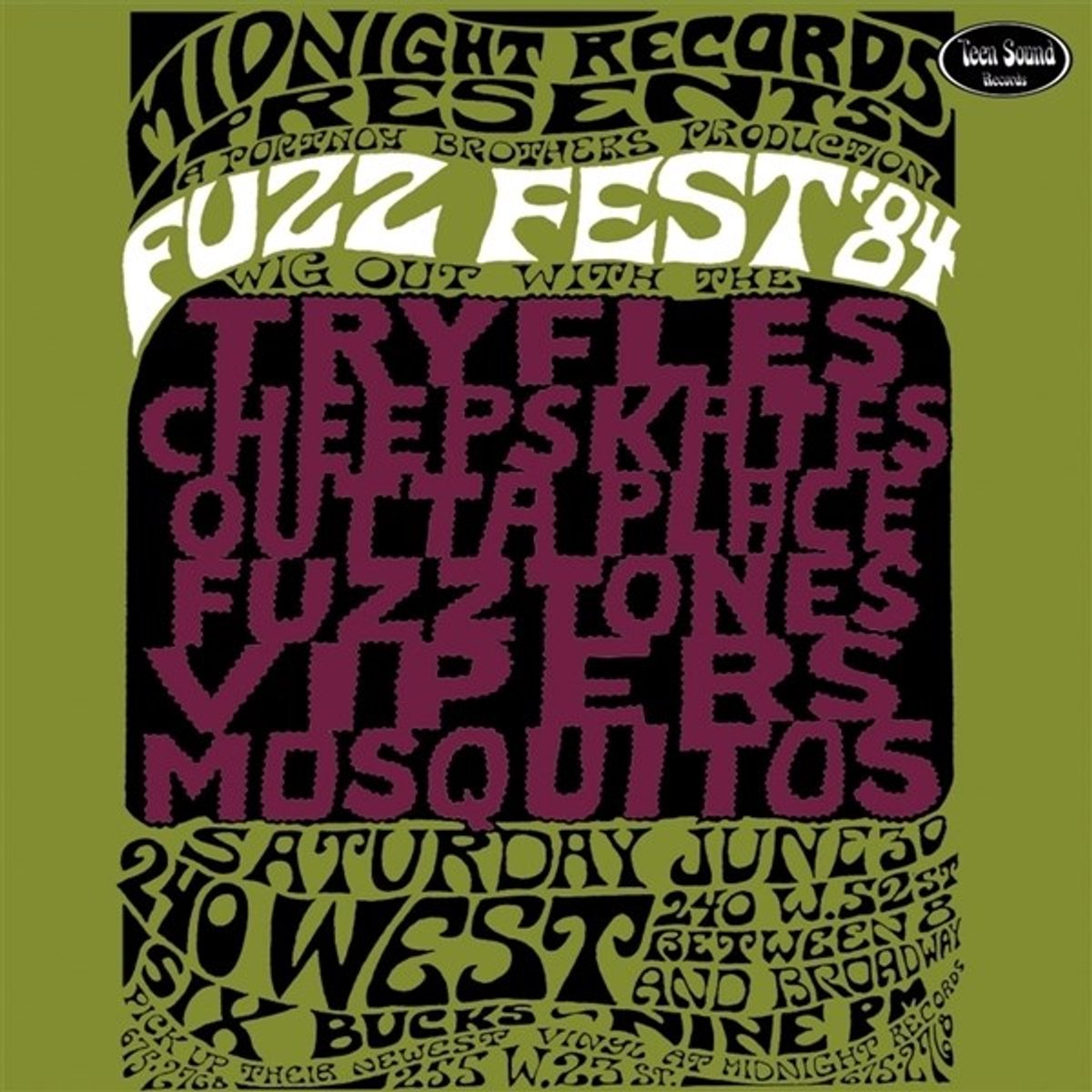 Various Artists - Fuzz Fest '84 (LP)