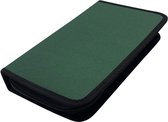 Purepeak CD Hoes Opbergmap - DVD Hoesjes Case - Opslag voor 80 CD's - Auto Map - Groen