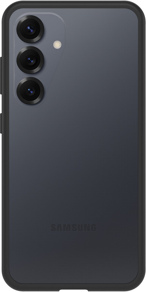 OtterBox React Series voor Samsung Galaxy S25, transparant/zwart - Geen retailverpakking