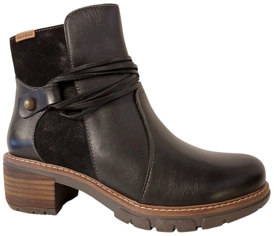 Bottines courtes Pikolinos San Sebastia W1T-8906C2 Zwart