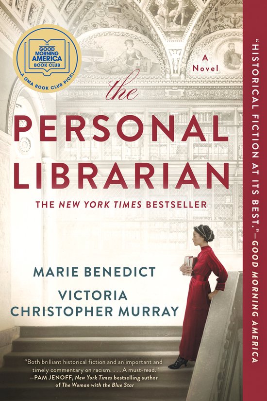 The Personal Librarian: A GMA Book Club Pick - cover