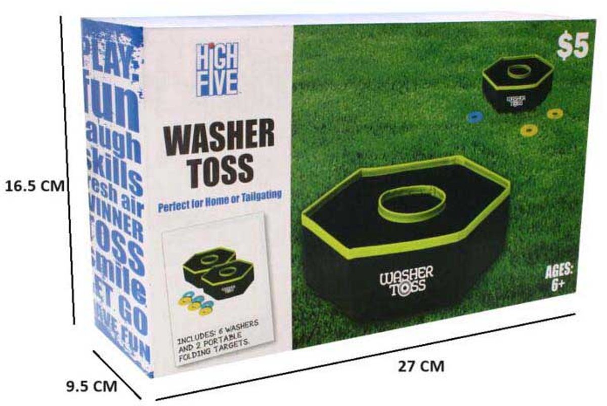 Washer Ring Toss Werpspel - 8dlg.
