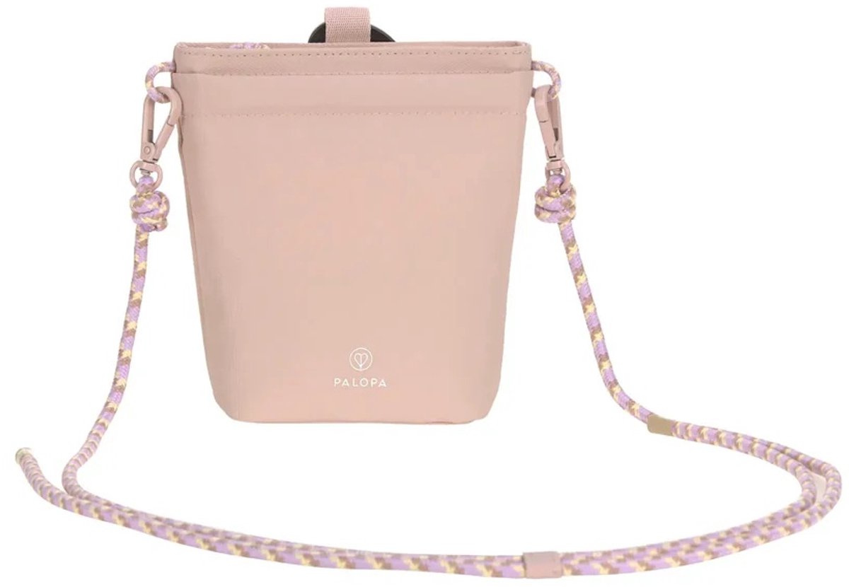 Palopa Beloningszakje Beloningstasje voor honden - Snack Bag Karl - Medium - Zacht rose