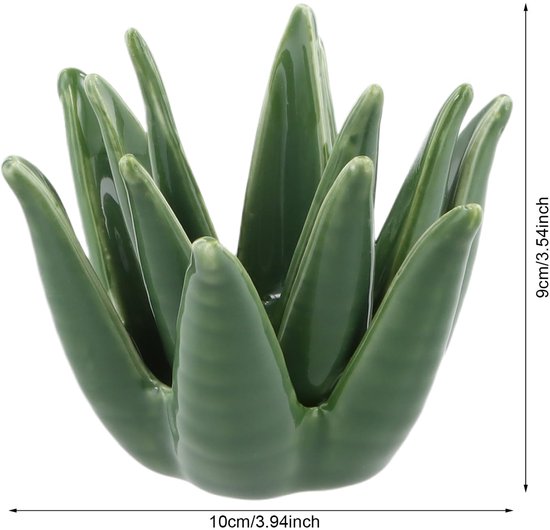 Wisebom Aloë Ringhouder Cactus Sieradenstandaard Vetplanten Ringhouder Schaal Aloe Ringhouder Schaal Voor Ringen Oorbellen Armbanden Voor Bruiloften Verjaardagscadeaus Huisdecoratie