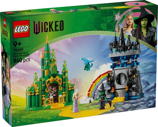 LEGO® Wicked Emerald City en Kiamo Ko Kasteel, Bouwset - 75689