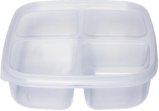 GoBe 2-in-1 lunchbox met kleine snackspinner salie groen