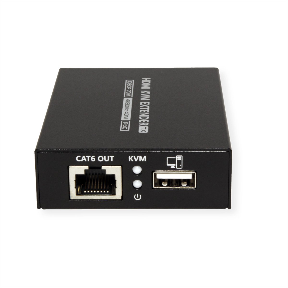 VALUE KVM-Extender via Cat.6/6A, HDMI 4K30, max. 40m