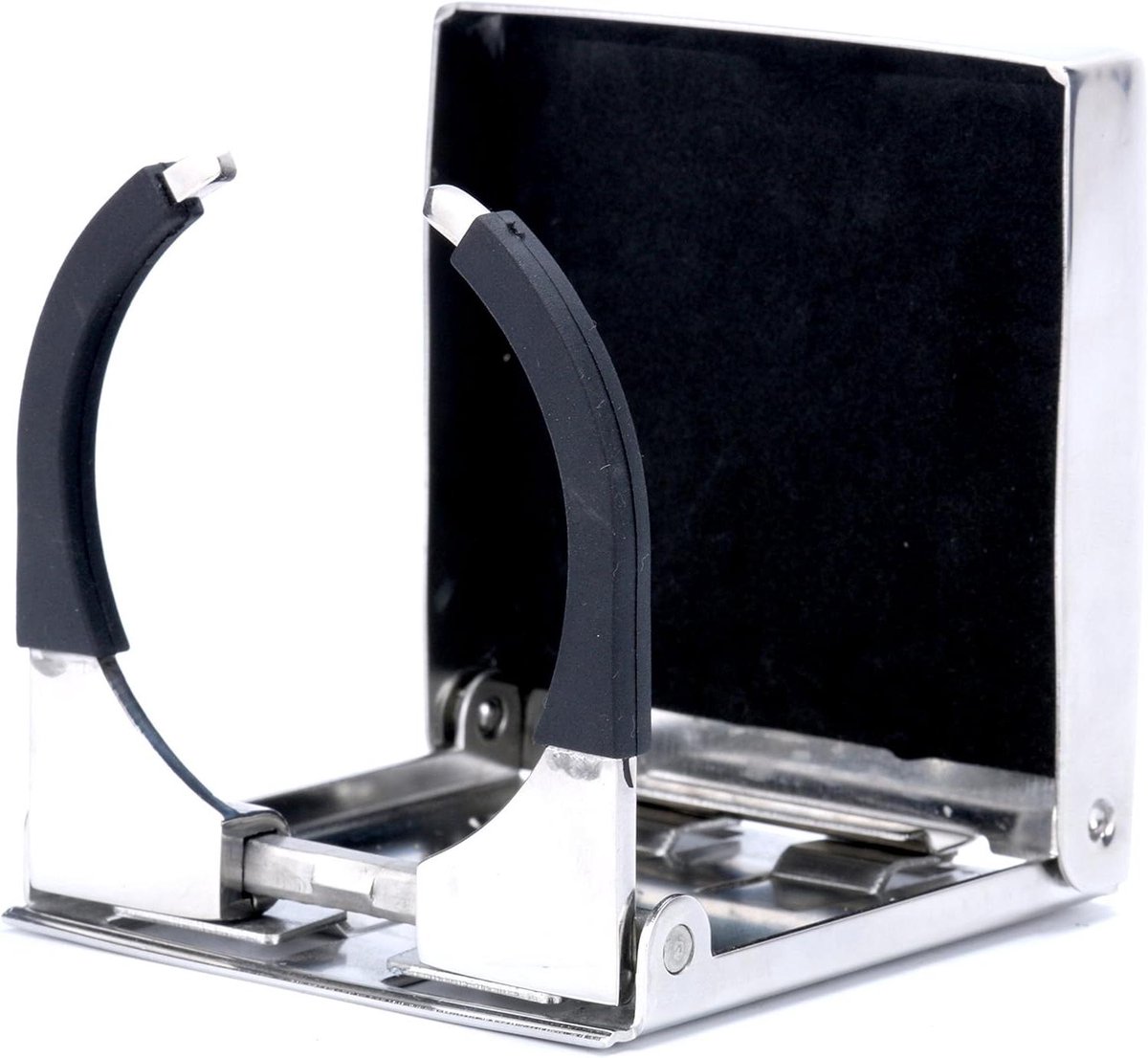 Allecto Plus - Marine Roestvrij Staal Opvouwbare Bekerhouder voor Boten Campers Auto's - 55-75mm Container Diameter