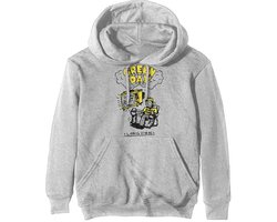 Green Day - Longview Doodle Hoodie/trui - XS - Wit