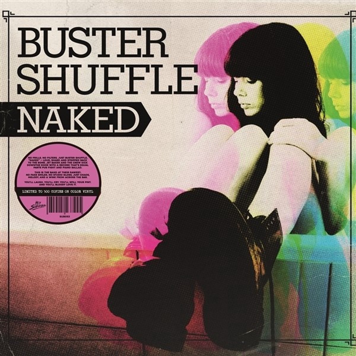 Buster Shuffle - Naked (LP) (Coloured Vinyl)