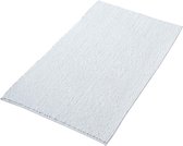 Badmat Anti-Slip van Soft Chenille - Absorberend - 1 stuk - Wit - 70x120 cm