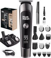 NueNext 6 in 1 Baardtrimmer Mannen PRO - Trimmer Baard & Lichaam - Neustrimmer - Bodygroomer - IPX6 Waterdicht - Incl. 6 opzetstukken