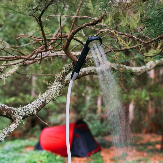 Travelhawk Elektrische Campingdouche - Oplaadbaar - Buitendouche - Buitendouche Camping - Camping Douche met Douchekop - Zwart van Travelhawk — afbeelding 4