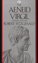 Couverture du livre The Aeneid de Virgile, traduit par Robert Fitzgerald, avec un buste d'homme romain.