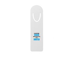 Hacebo® - Ik lijk op mijn vader metalen boekenlegger - liefste vader - cadeautje - verjaardagscadeau - verjaardag - cadeau voor papa - cadeau - kado - geschenk - gift - papa artikelen Bladwijzer boekenleggers - 12.7 cm x 3.2cm