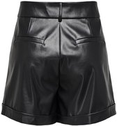 ONLY - ONLODA FAUX LEATHER EMY SHORTS OTW - Dames - Bermuda shorts