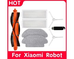 Accessoires Geschikt voor Xiaomi S10 S12 robotstofzuiger 8 onderdelen