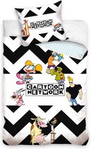 Cartoon Network - Housse de couette 140 × 200 cm - Légendes des années 90 - 100% Katoen