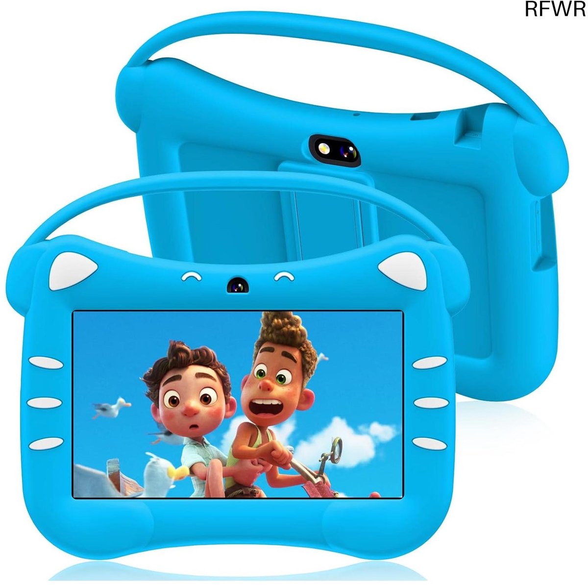 RFWR® 7 Inch Kinder Tablet met WiFi en Bluetooth voor Kinderen - Ouderlijk Toezicht, 2GB RAM, 32GB ROM, Ideaal voor Jongen en Meisje
