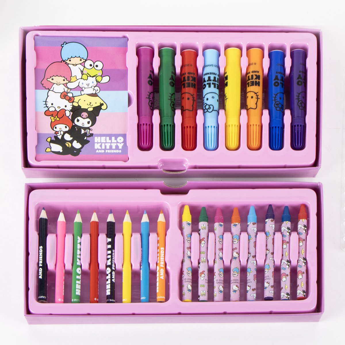 Hello Kitty Tekenset – Knutselen Meisjes – 44-delig Kleuren — afbeelding 2
