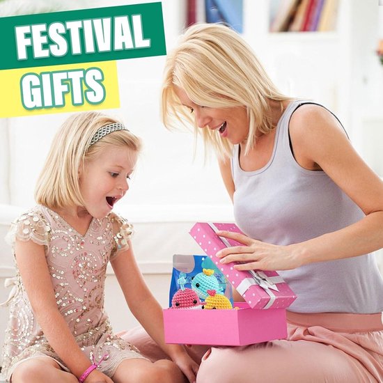 GCFTIFF Haakset voor beginners, haak je eigen 8 stuks dieren, haakset voor beginners met stapsgewijze handleiding en video-tutorial, haakdierenset voor doe-het-zelf knutselbenodigdheden GCFTIFF Haakset voor beginners, haak je eigen 8 stuks dieren, haakset voor beginners met stapsgewijze handleiding en video-tutorial, haakdierenset voor doe-het-zelf knutselbenodigdheden