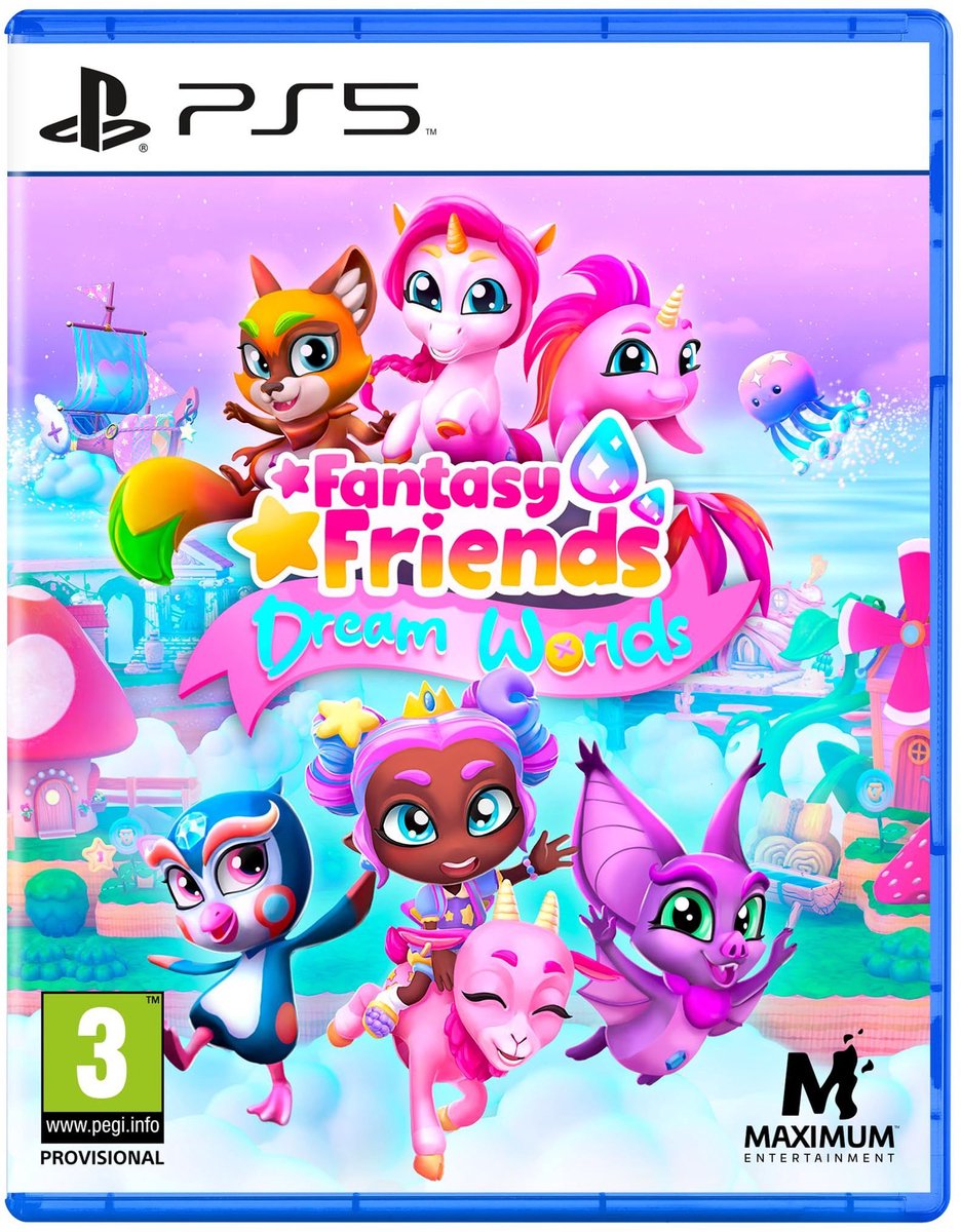 Fantasy Friends Dream Worlds-Standaard (PlayStation 5) Nieuw