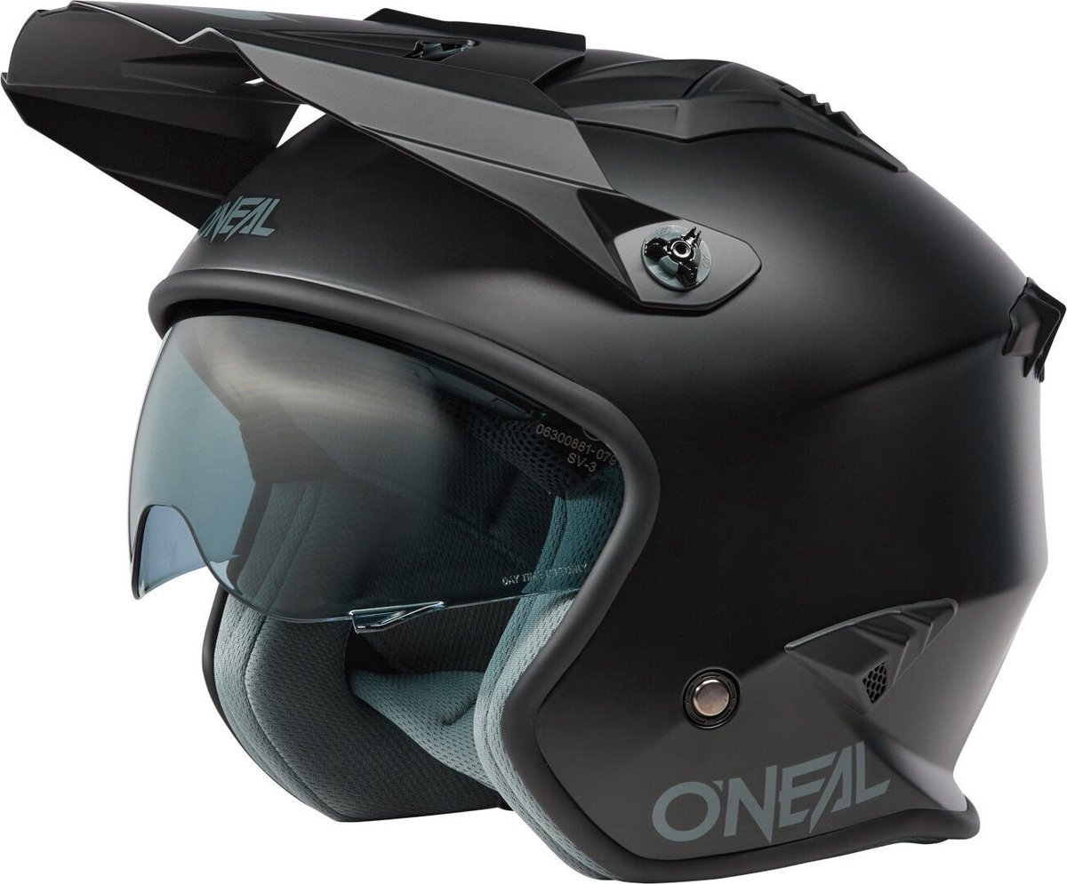 Oneal Volt Solid Ece 22.06 Open Helm Zwart XS