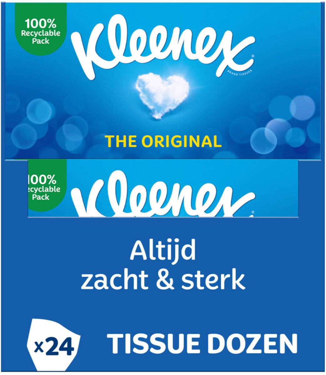 Goedkoopste 24x Kleenex Tissues The Original