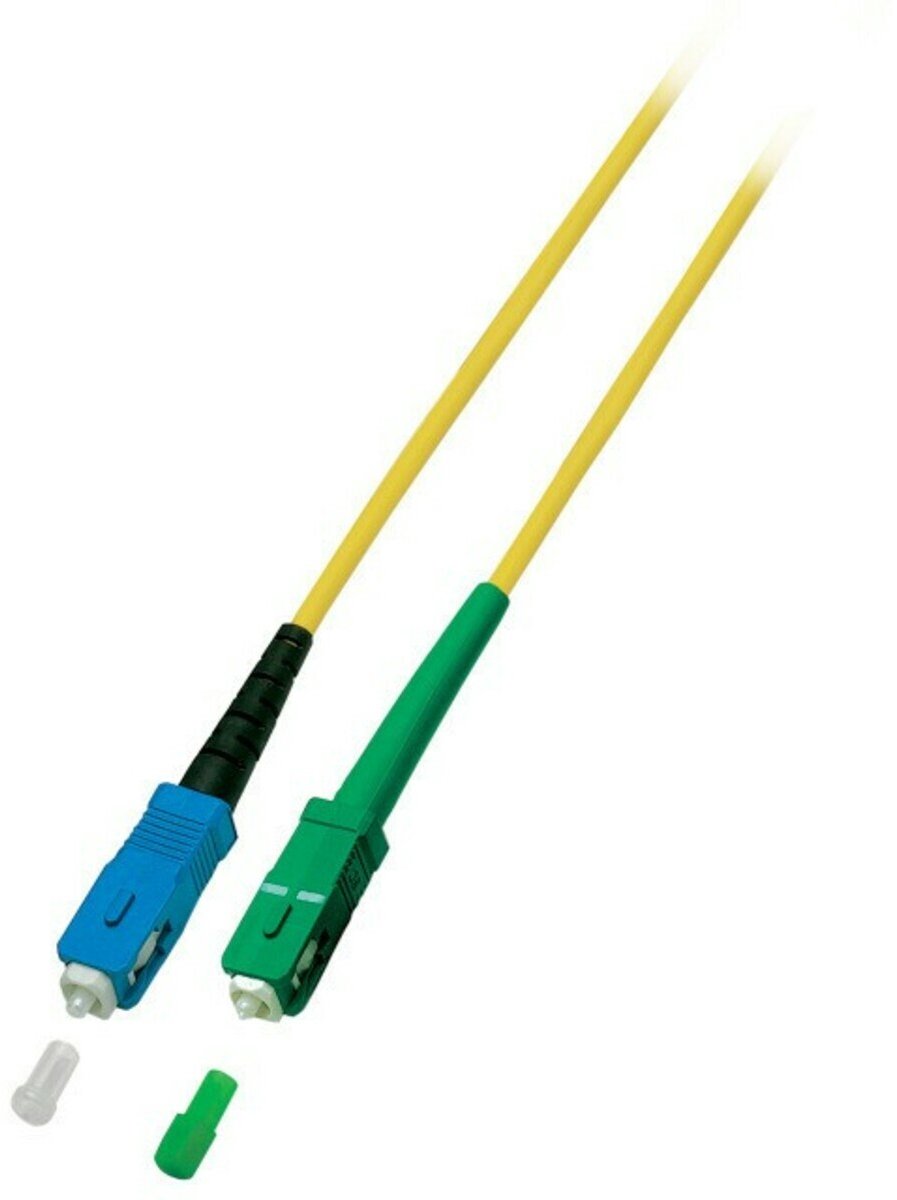 Danicom OS2 simplex glasvezel kabel SC/APC-SC 3m