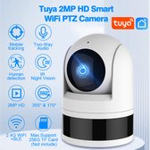 Smartlife + Tuya. Smart IP camera. Full HD camera. Full HD Smart system camera die in staat is om in Full HD kwaliteit beeld uit te zenden naar bijvoorbeeld je telefoon of tablet.