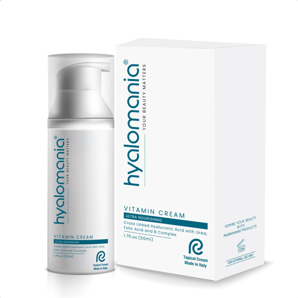 Goedkoopste PharmaCode Hyalomania Vitamin Gezichtscrème - Foliumzuur - Huidverzorging - Hydratatie - Anti-Aging - Gezichtsverzorging Dames