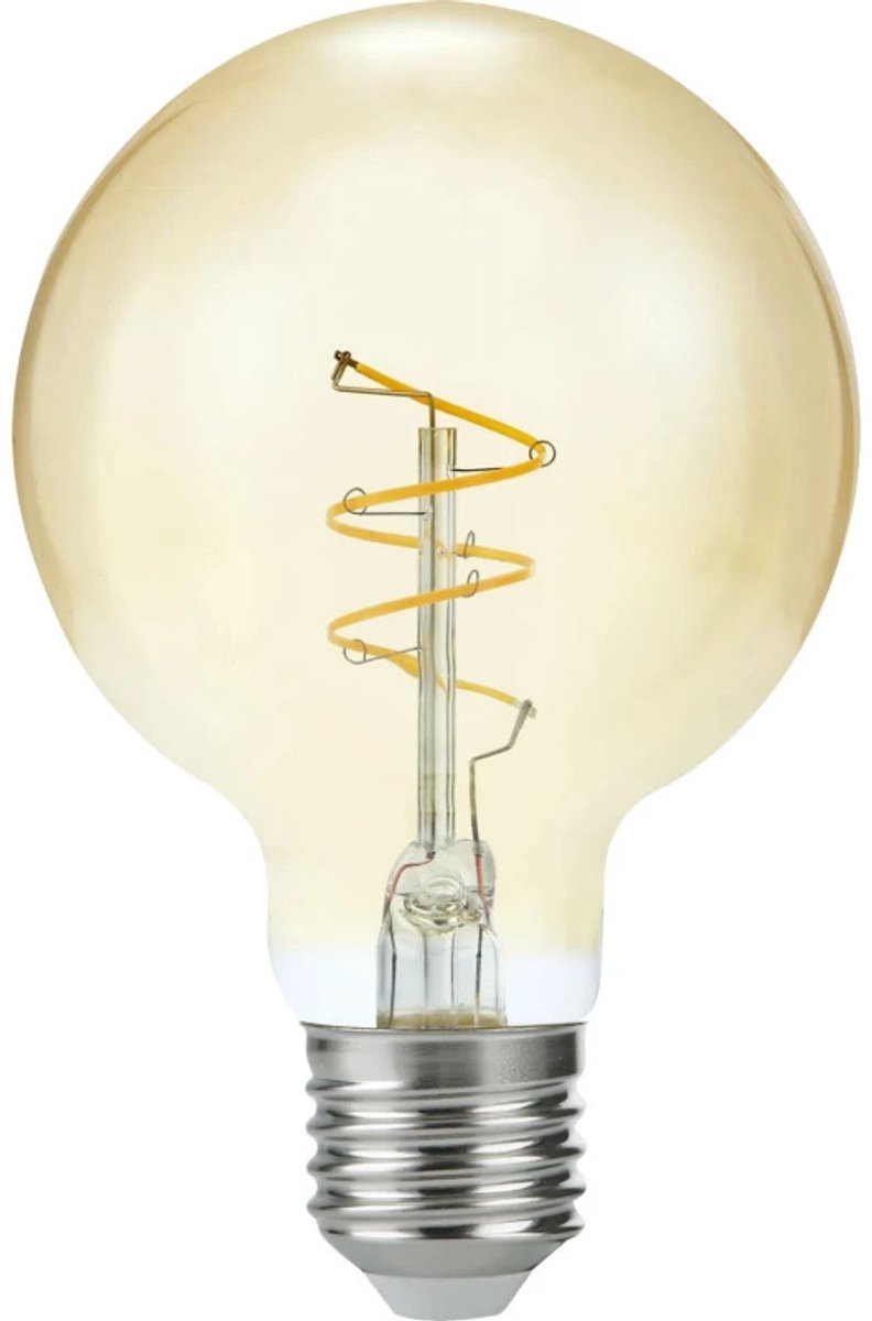 SPL E27 LED Globelamp | 4.2W Goud 2200K 220V/240V 922 | 360° Dimbaar