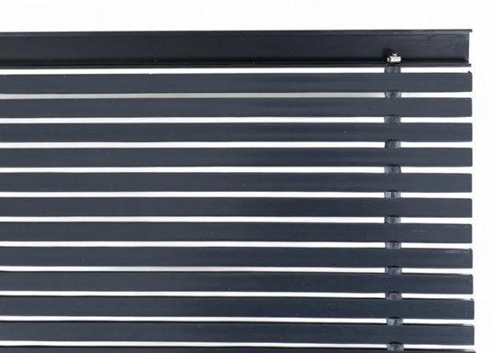 Tapis de brosse Ikado noir - 40 x 60 cm