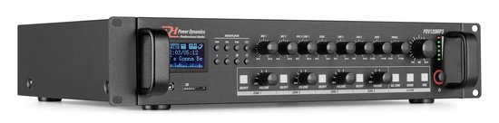 Power Dynamics 100V Bluetooth geluidsinstallatie met 8 plafondspeakers voor kantoor, praktijk, restaurant, etc. - 4 apart regelbare zones! van Power Dynamics — afbeelding 4
