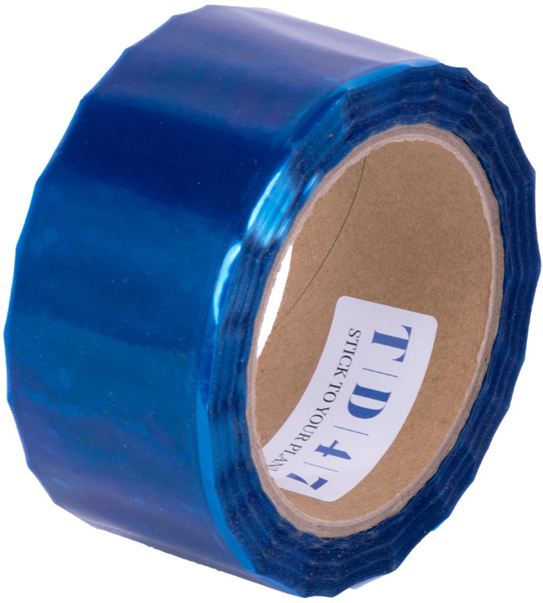 TD47 Security Tape Opened 50mm x 50m Blauw